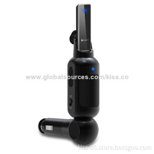 Mono Headset/Speaker Car Handsfree Kit with DSP Echo Cancellation, Measures 158 x 35mm